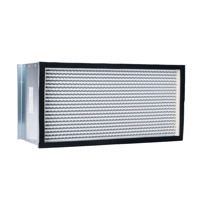 12x24x11-1/2 99.97% Exact Size Standard Capacity Galvanized Metal Frame Gasket Downstream HEPA Filter